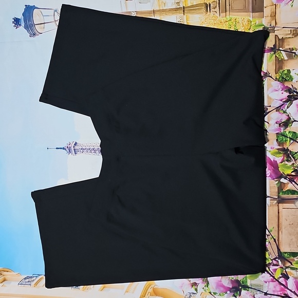 Ninepine High Waist Wide Leg Stretchy Black Pants Size Medium - Picture 7 of 8